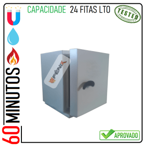 Cofre para proteção de fitas magnéticas de backups LTO e DLT Apolo 14