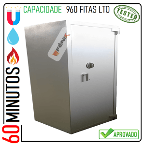 Cofre para proteção de fitas magnéticas de backups LTO e DLT Apolo 476