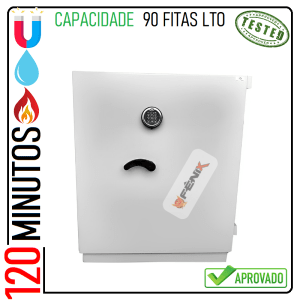 Cofre para proteção de fitas magnéticas de backups LTO e DLT Fire Safe 38