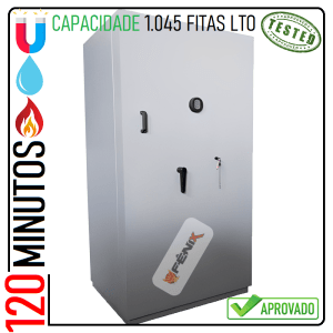 Cofre para proteção de fitas magnéticas de backups LTO e DLT Fire Safe 476