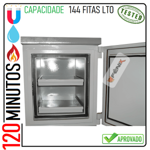 Cofre para proteção de fitas magnéticas de backups LTO e DLT Fire Safe 95
